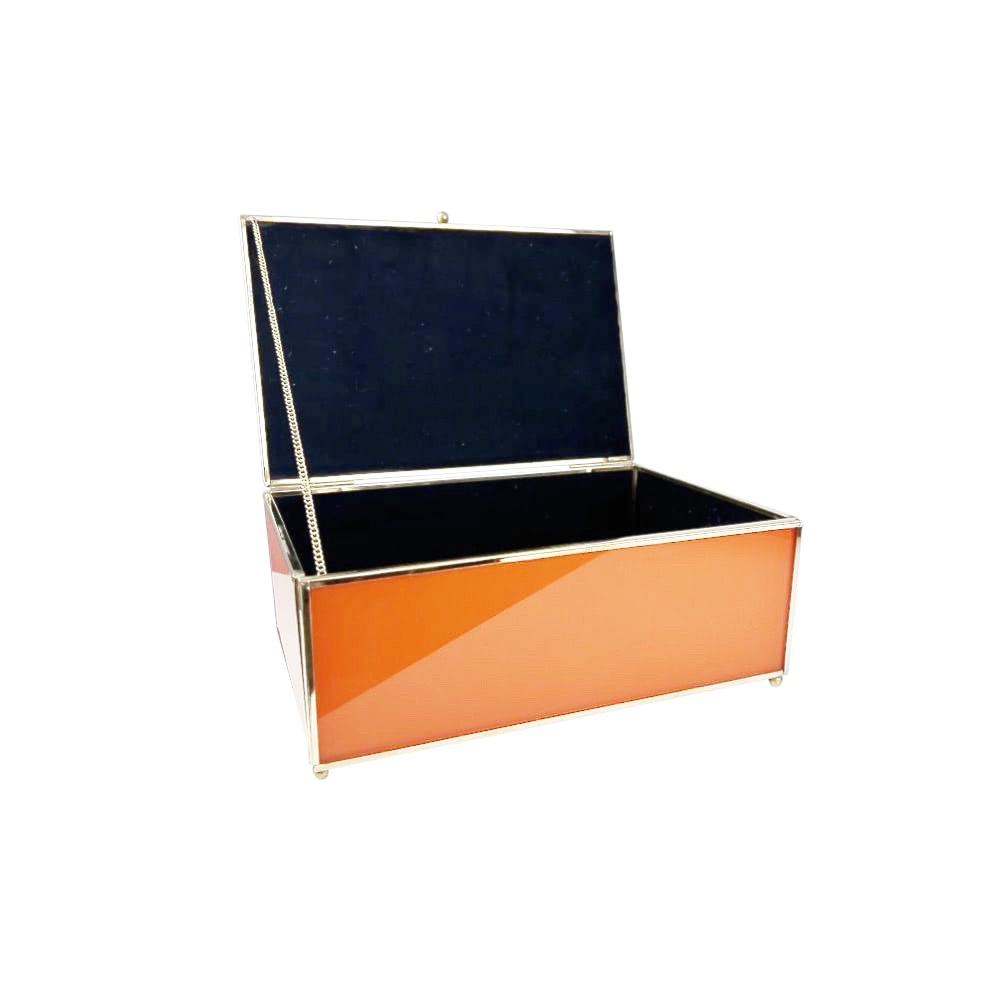 Aufbewahrungsbox-Set Neomi Orange Blau