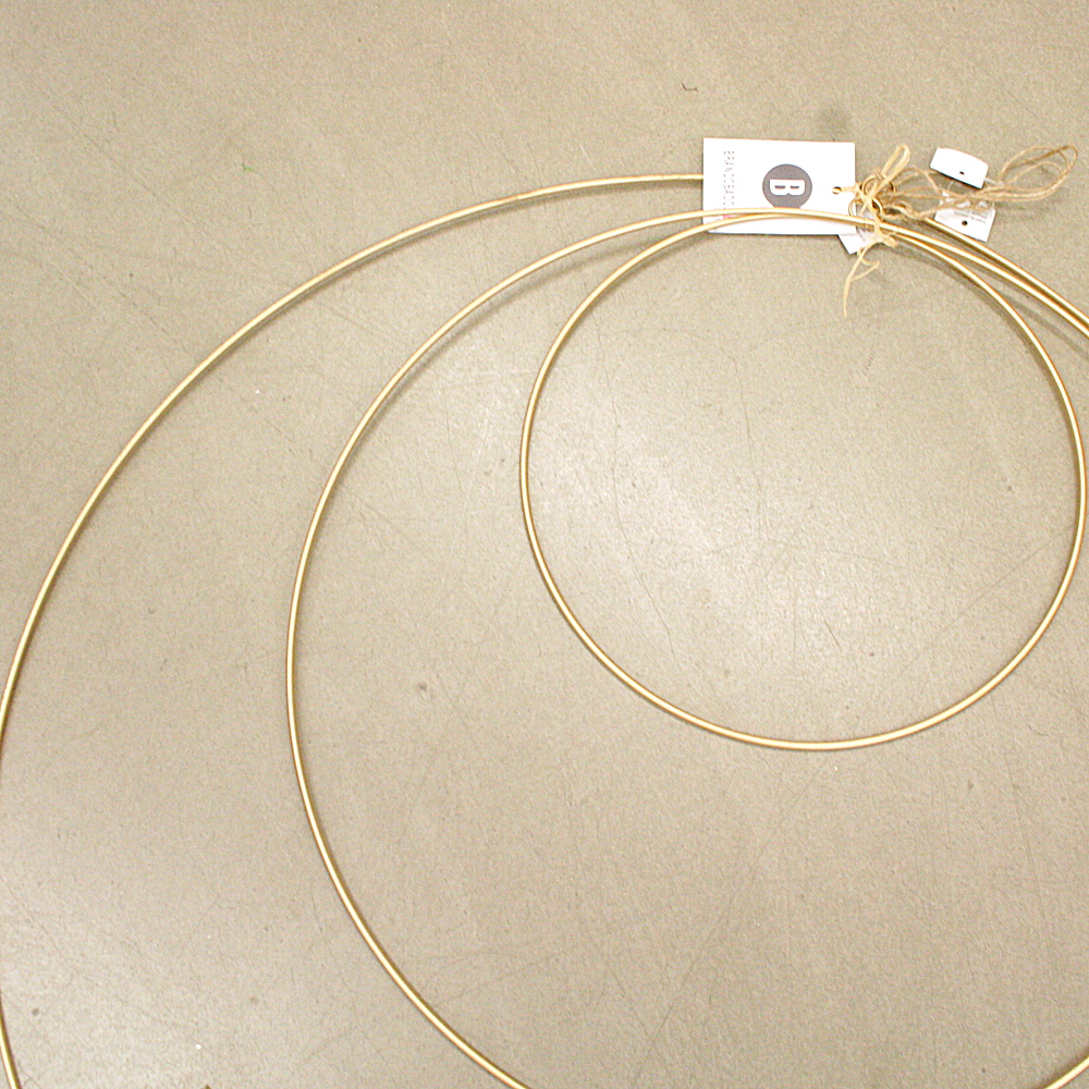 Deko-Hänger-Set 3-tlg. Ringe Gingar Ø ca.70,50/30cm
