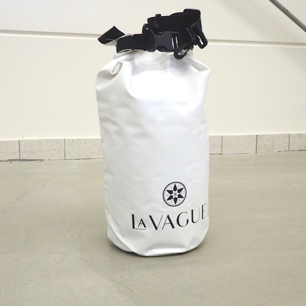 Wasserfester Packsack weiß 10 L LA VAGUE
