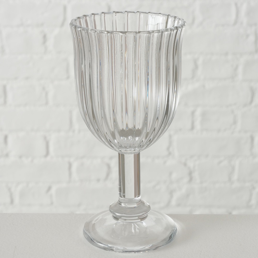 1x Weinglas Viala Spülmaschinengeeignet H 16cm Transparent Glas