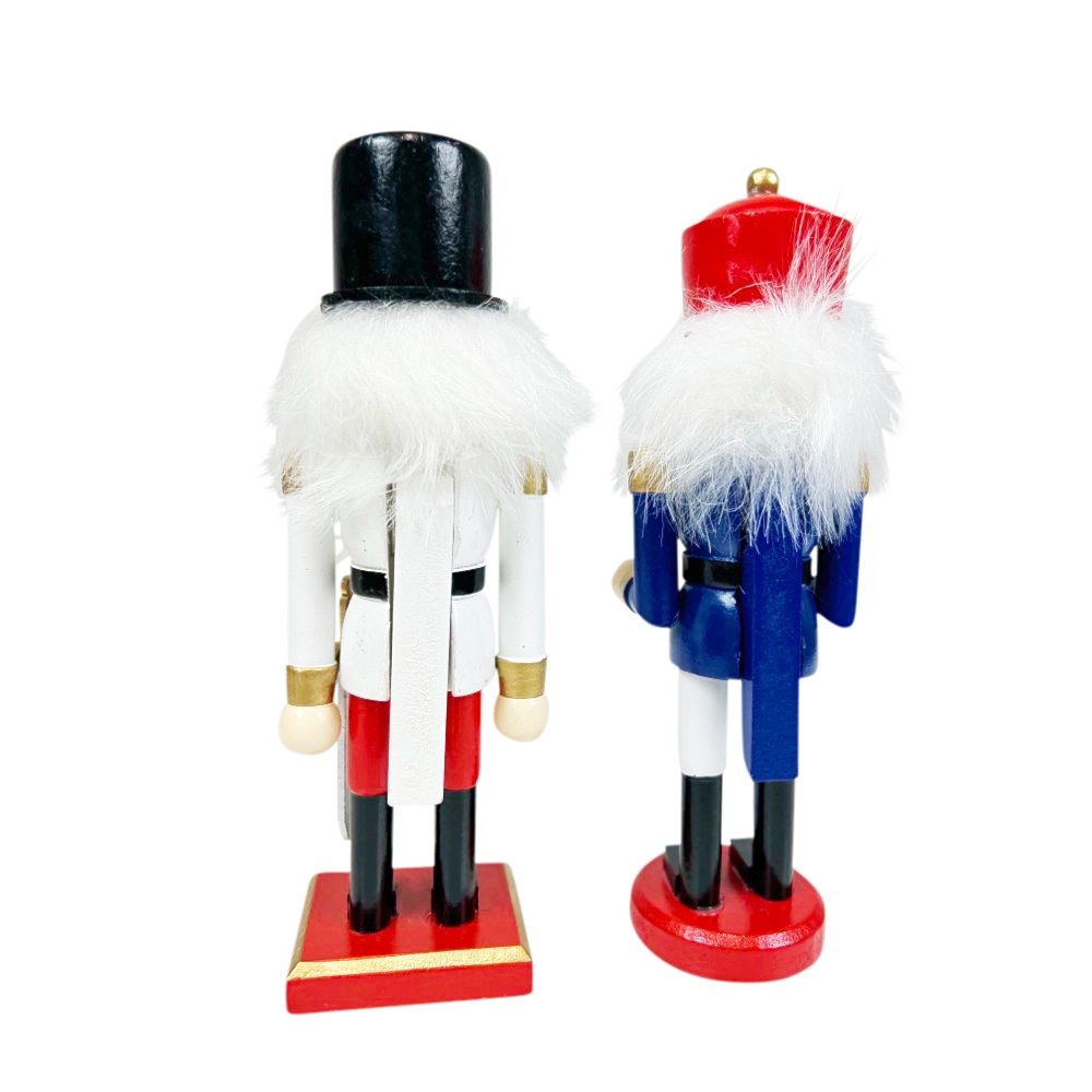 2x Deko-Figuren Nussknacker