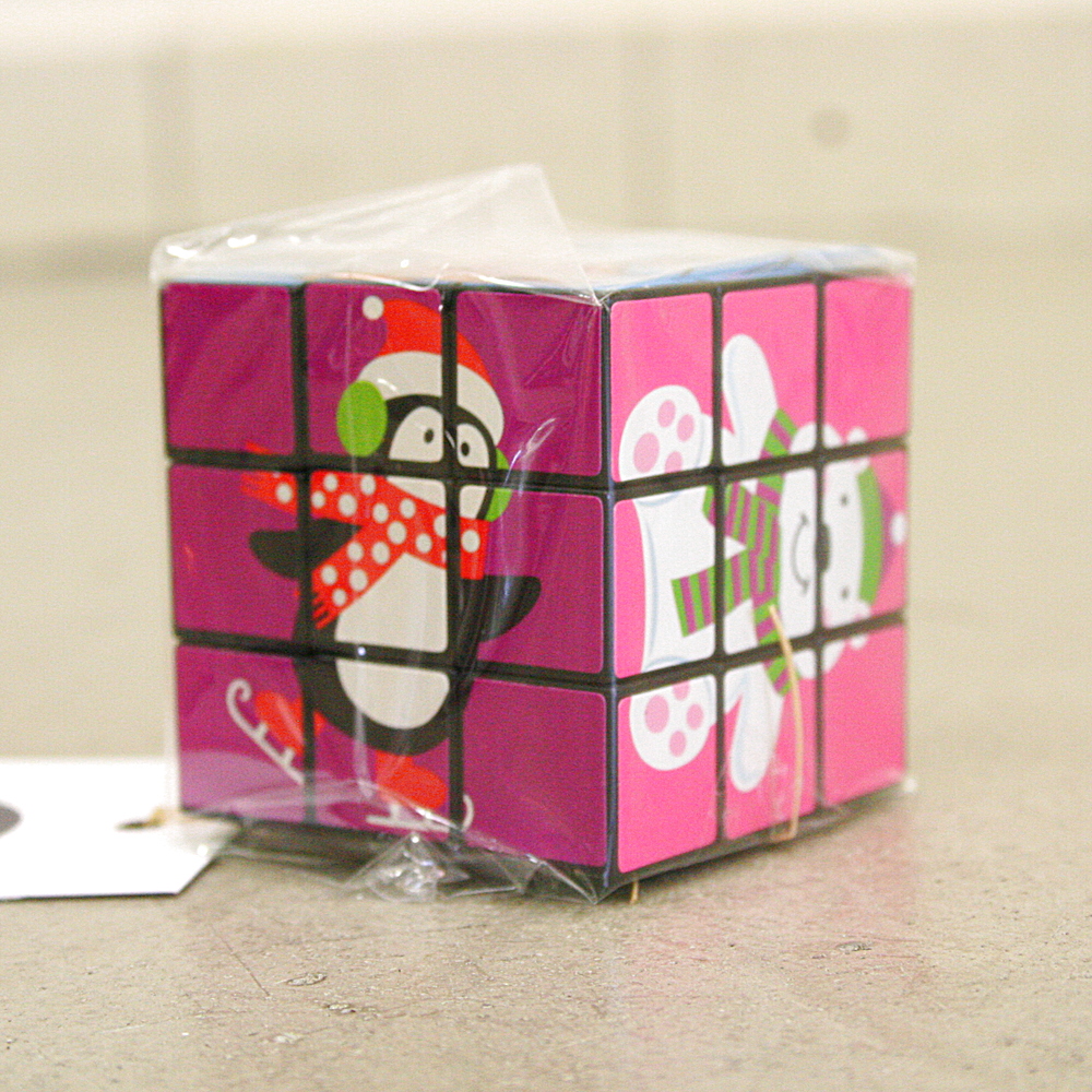 Magicwürfel X MAS Kunststoff 5,5x5,5x5,5 cm Zauberwürfel