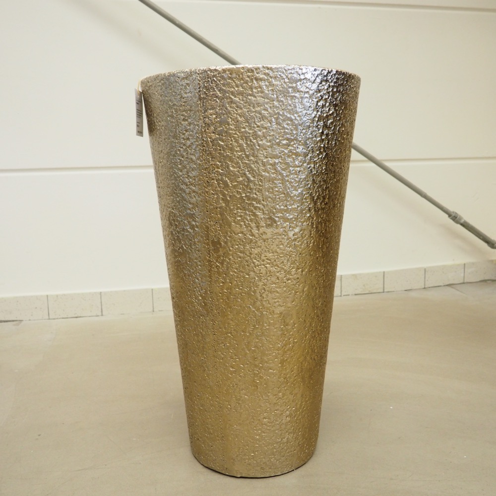 Deko Bodenvase Diwan Gingar goldfarben ca. H74 cm Ø40 cm