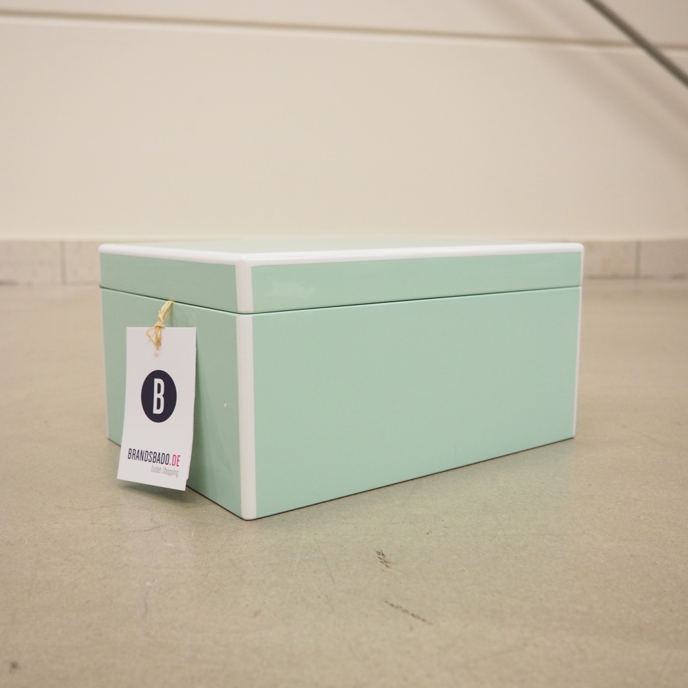 Schmuckbox Schmuckkästchen Schmuckkoffer Taylor mit Spiegel mint grün