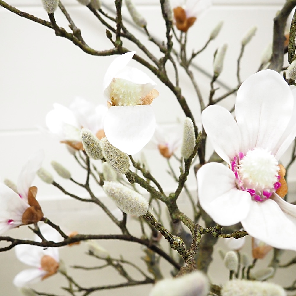 Kunstpflanze Magnolienbaum Gingar H160cm ø70cm
