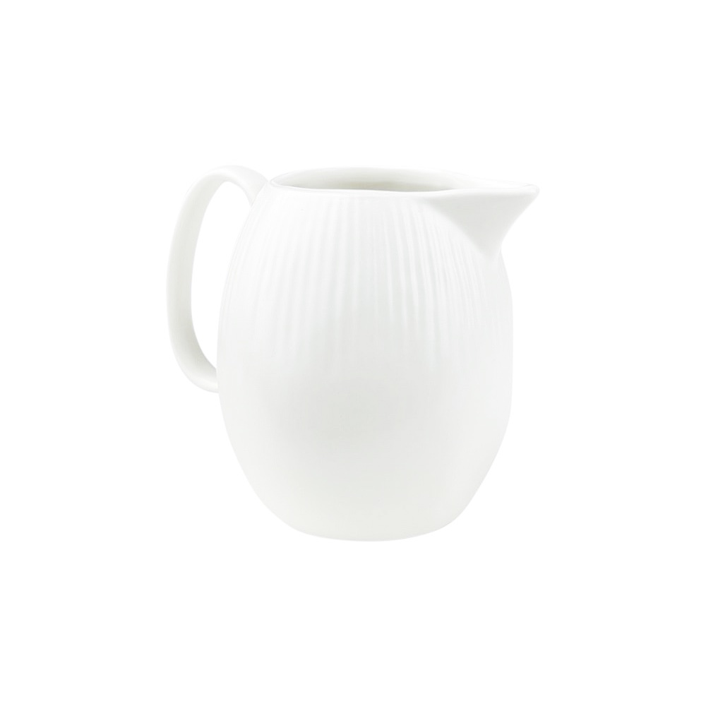 Handgemachtes Milchkännchen Sandvig Rillenrelief 250 ml