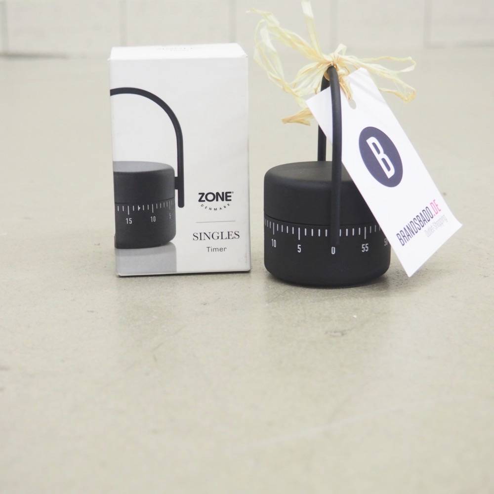 Eieruhr Singles Kochuhr Kochwecker Kurzzeitmesser Kitchen Timer Black