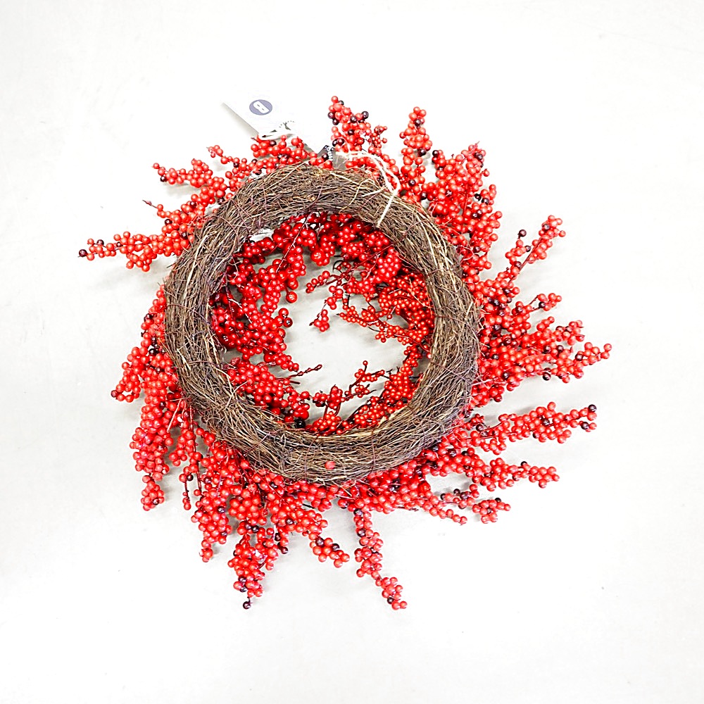 Deko-Kranz rote Beeren ca. Ø 50 cm Beeren Winter