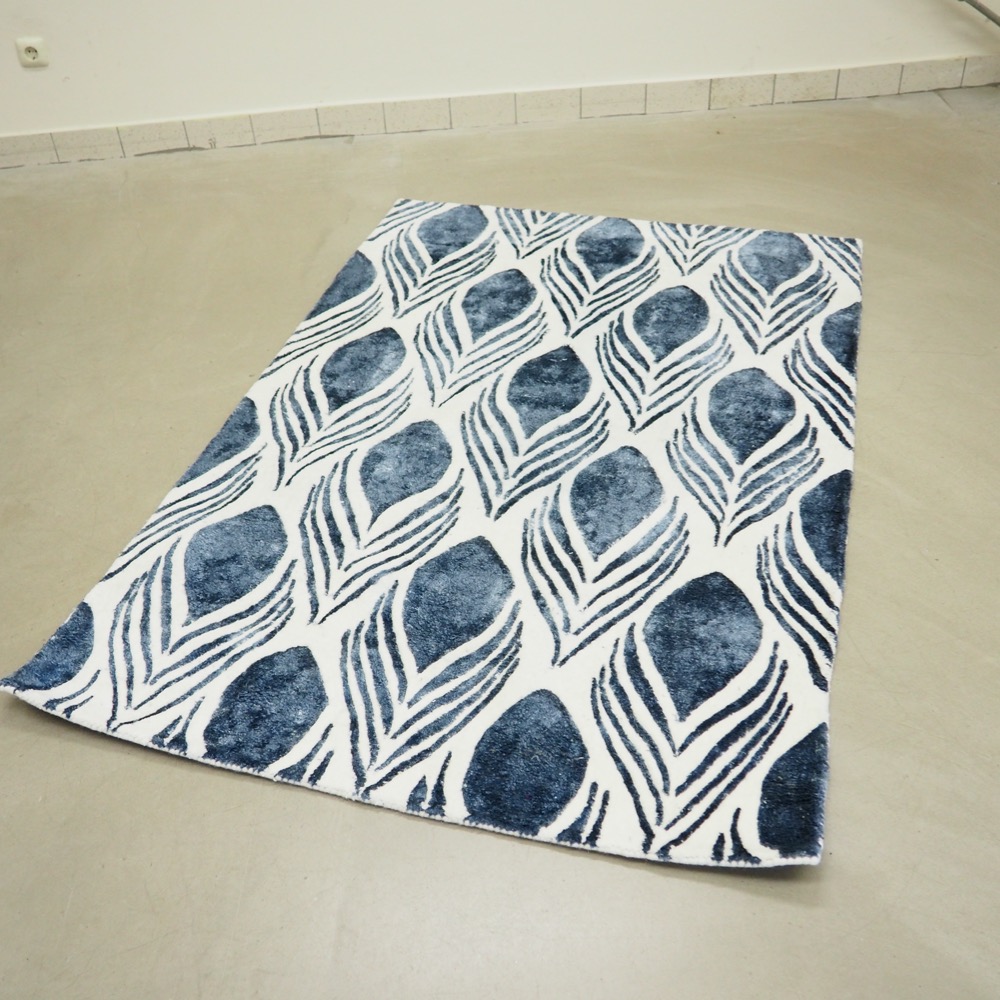 Teppich Pfauenauge ca. 180x120cm Maritim