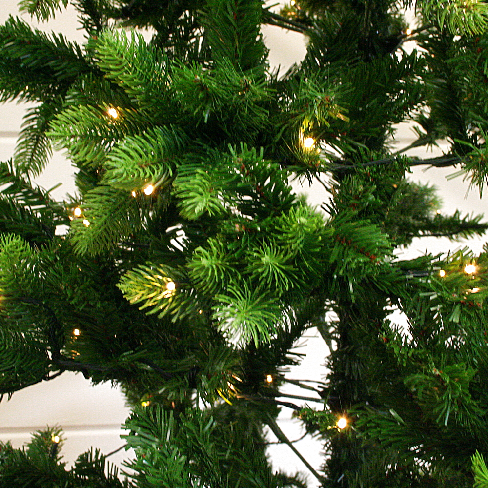 LED-Tannenbaum täuschend echt Kunststoff Metall LED groß ca. H236 cm