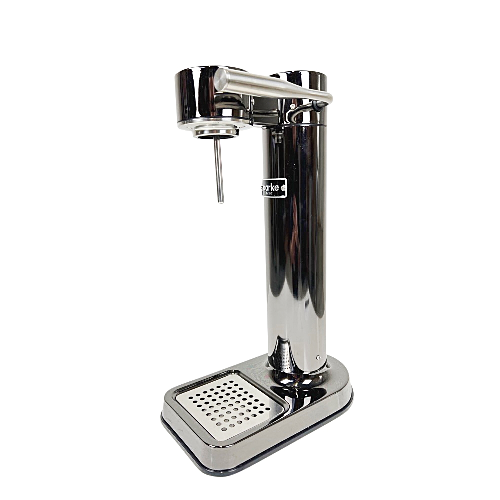 Wassersprudler Carbonator 3 Schwarz glänzend Wasserflasche Mia