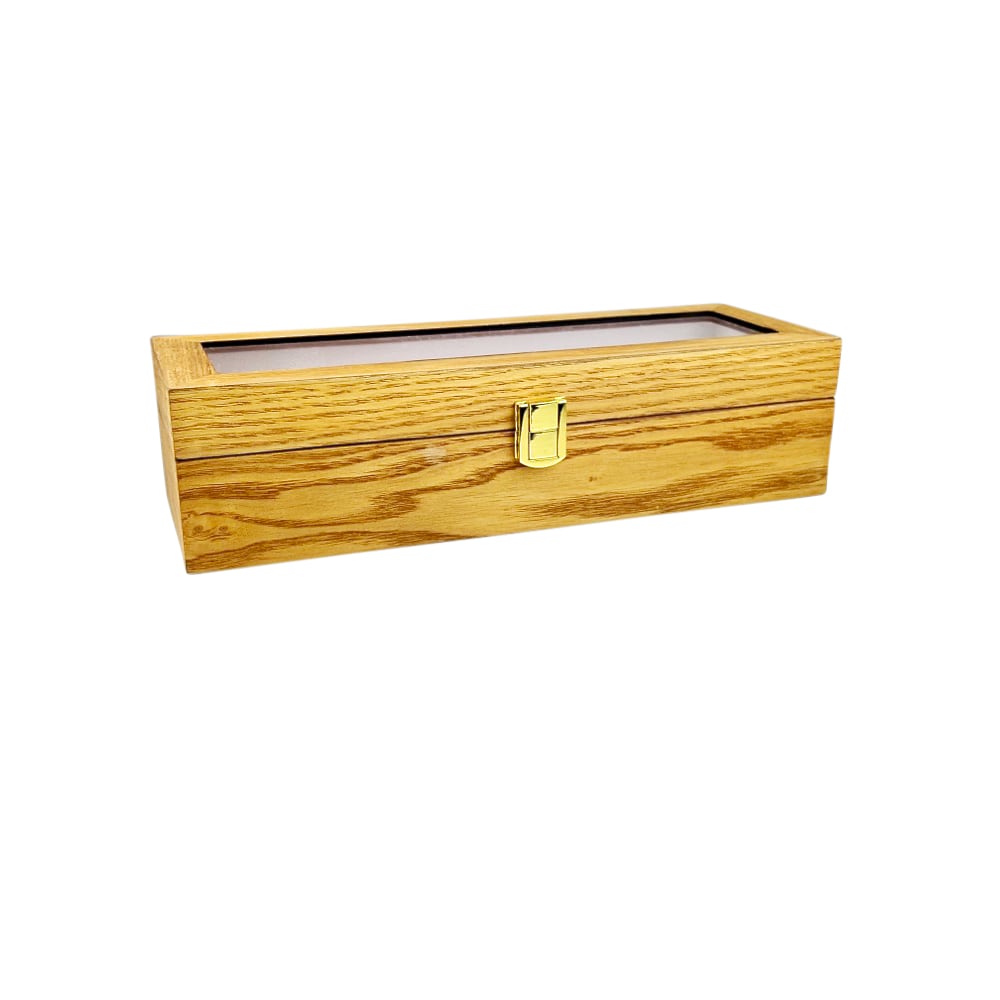 Uhrenbox Esche Design 6 Fächern