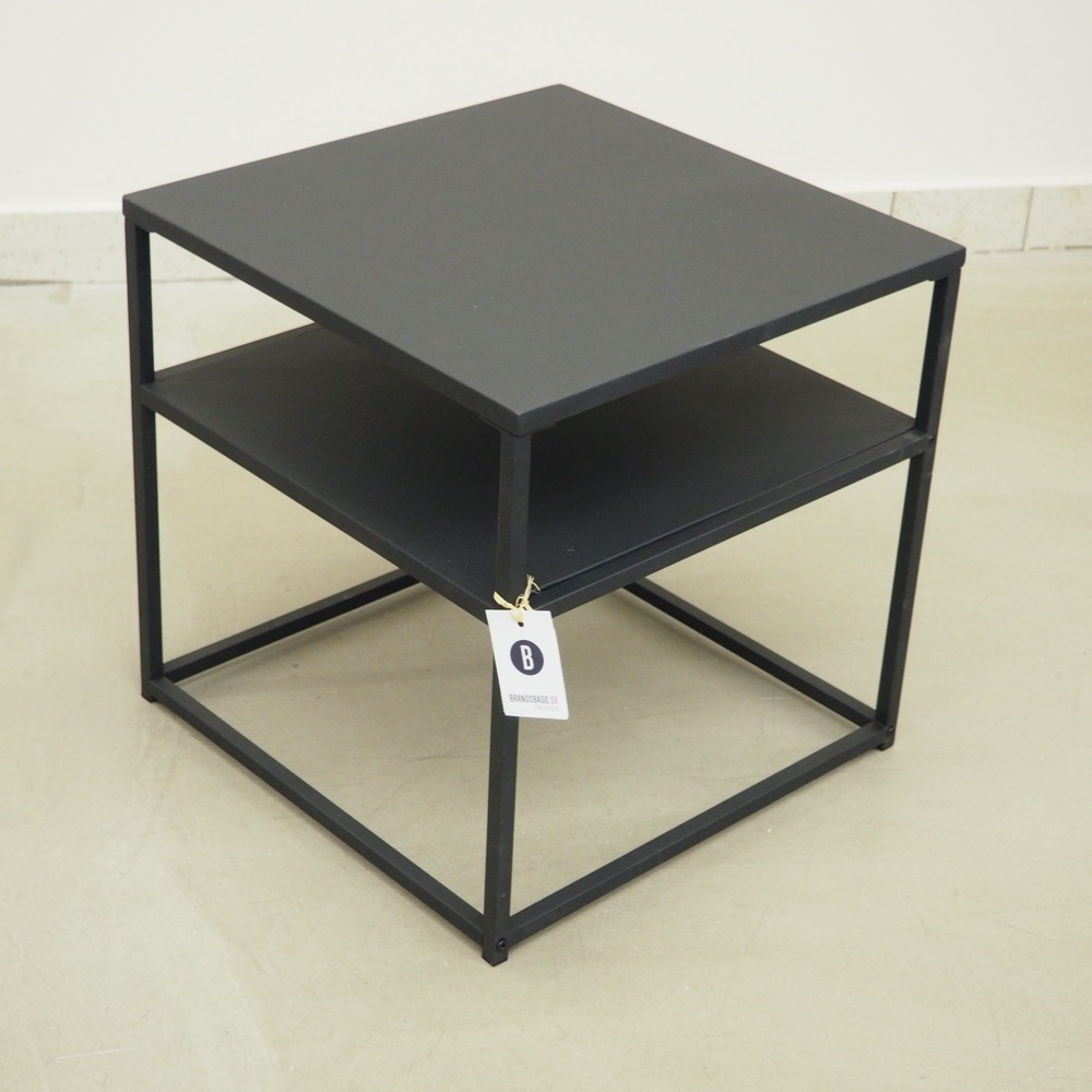 Beistelltisch Lara schwarz 50x50x50 cm Metall