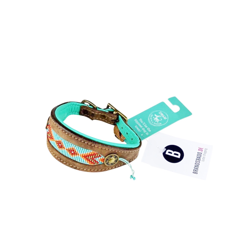 Handgefertigtes Leder-Hundehalsband Paddy Lee SMALL