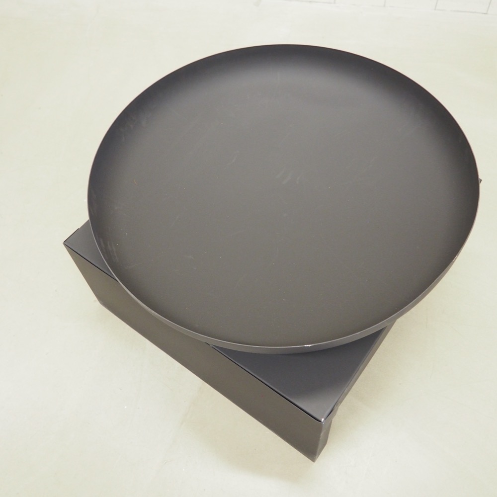 Feuerschale Bowl schwarz Stahl
