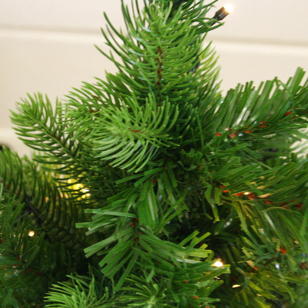LED-Tannenbaum täuschend echt ca.120 cm LED Kunststoff Metall Klein