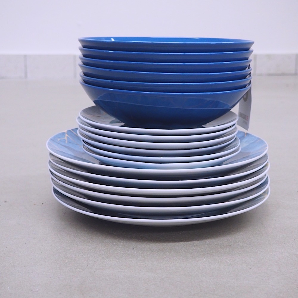 Geschirr-Set Blue Dream 18-tlg. Blau
