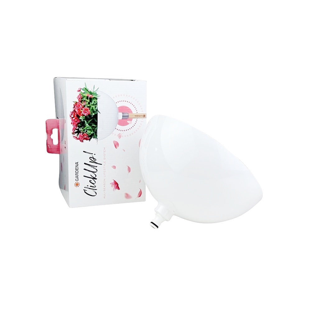 ClickUp! Pflanzschale frostsicher PMMA-Kunststoff Weiß