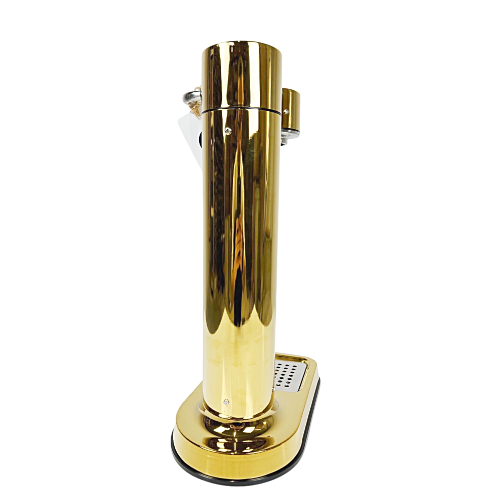 Wassersprudler Carbonator 3 goldfarben Wasserflasche Mia