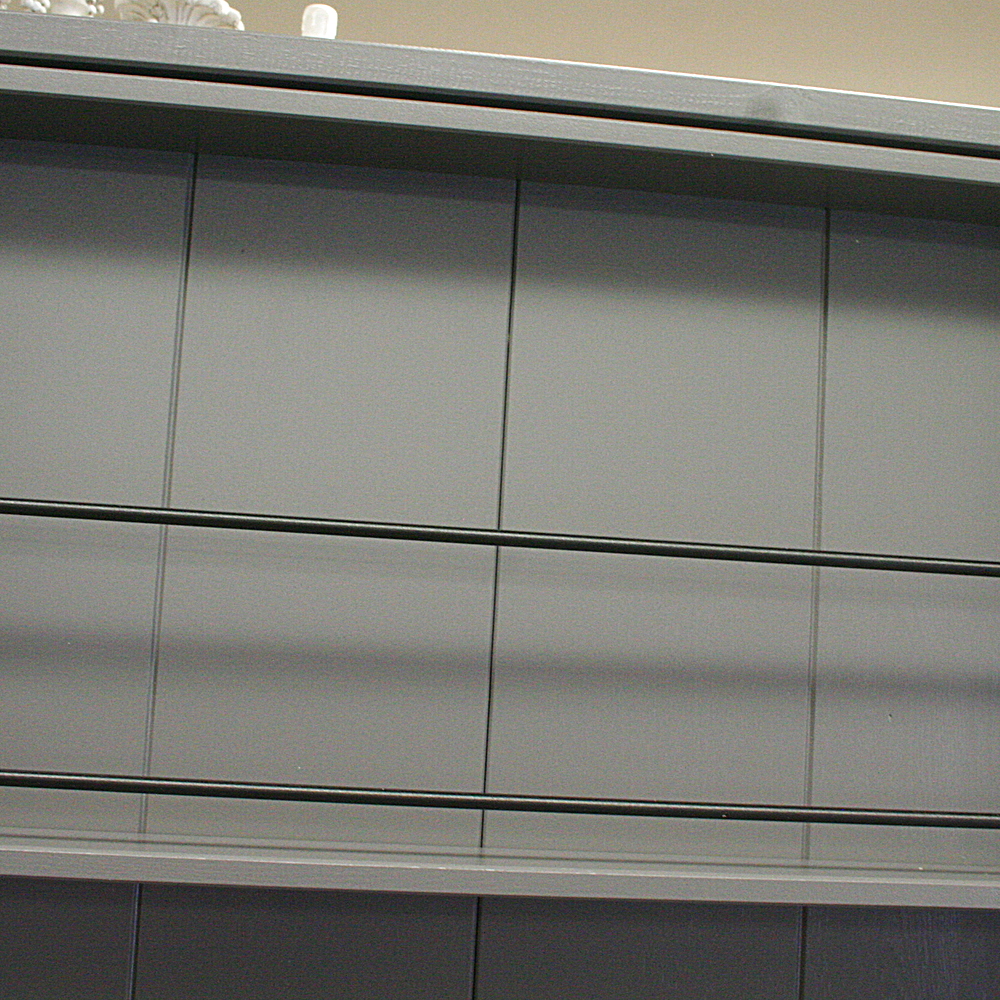 Schiebetürenschrank grau ca. H200 x B159 x T46,5 cm