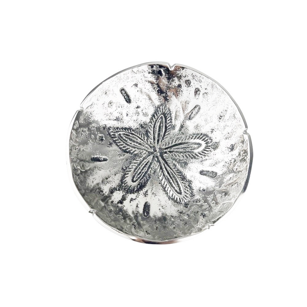 Servierschale Coral auf Fuß Aluminium