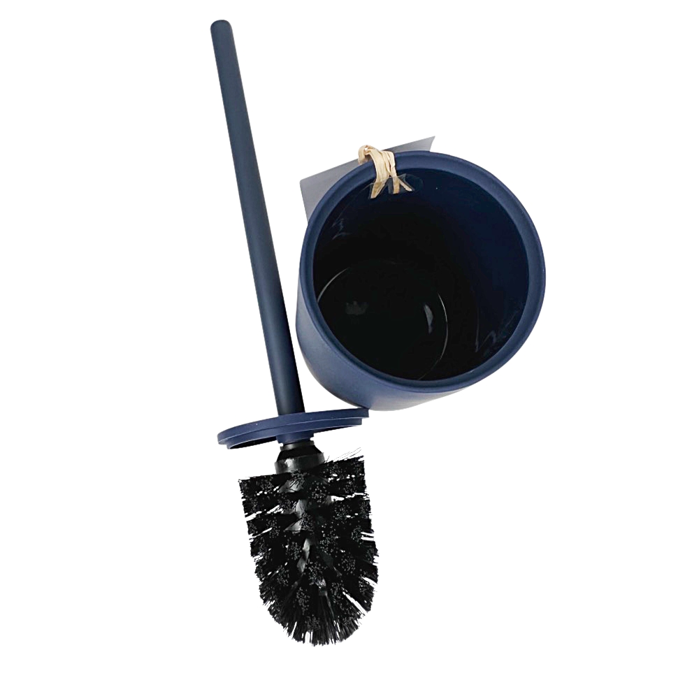 Toilettenbürste Brush dunkelblau Porzellan Edelstahl