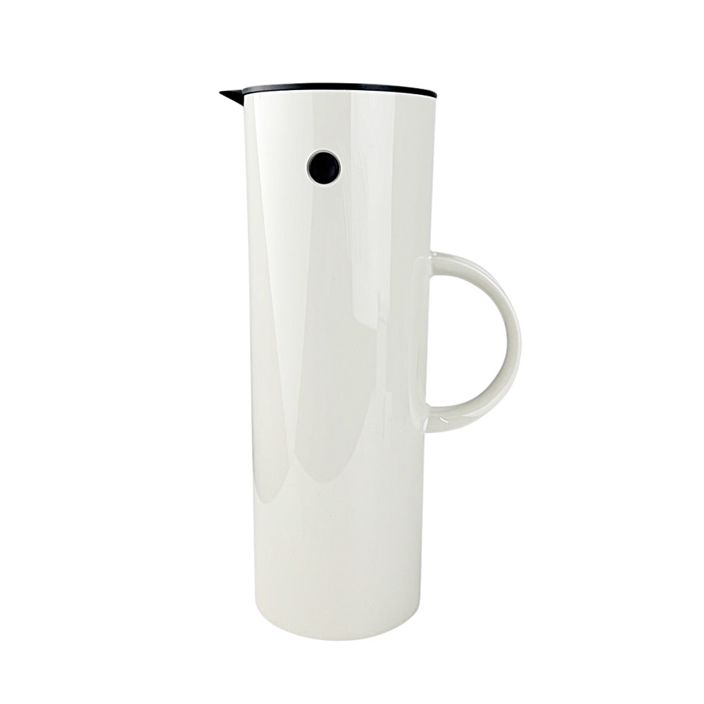 Isolierkanne EM77 Beige modern 1L Edelstahl Kunststoff