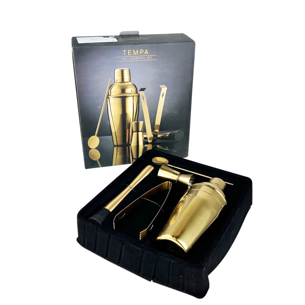 Cocktail-Set Aurora 5-tlg. Goldfarben