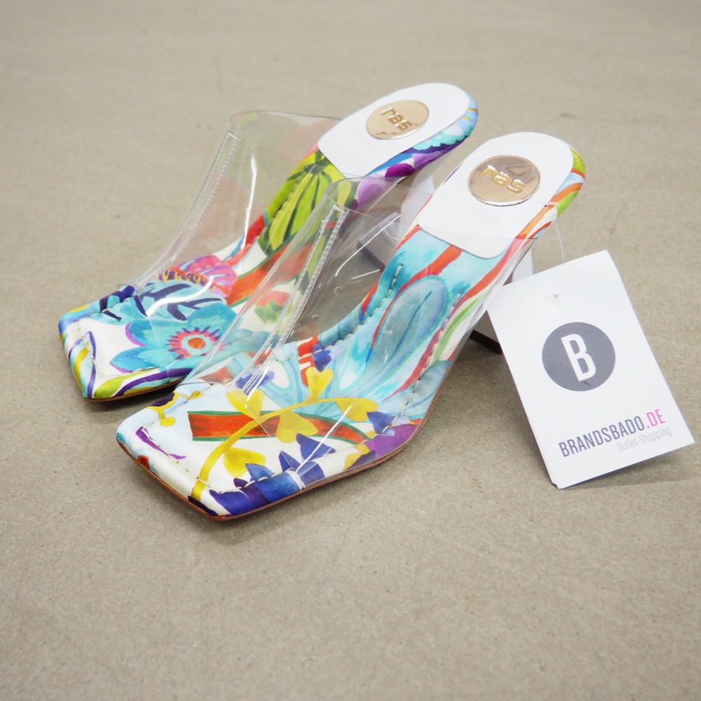 Mules multicolour transparent  Gr. 36 Impressionen