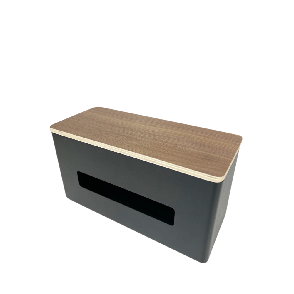 Taschentuchbox Rin Metall Schichtholz