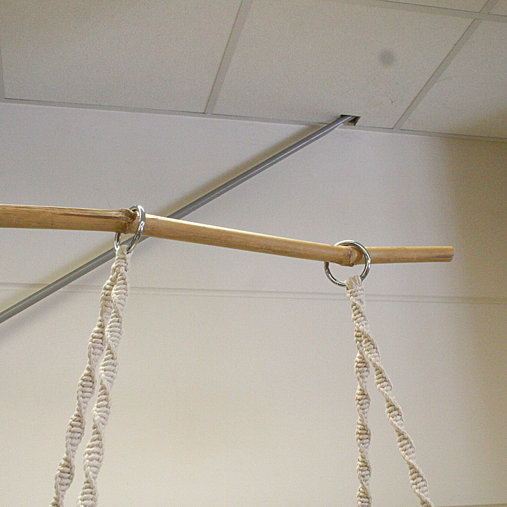 Indoor-Hängesessel Nizza Kissen Baumwolle Polyester creme 80 cm ø