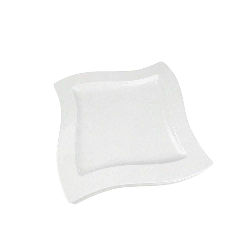 4x Speiseteller NewWave 27x2 x27 cm Premium-Porzellan