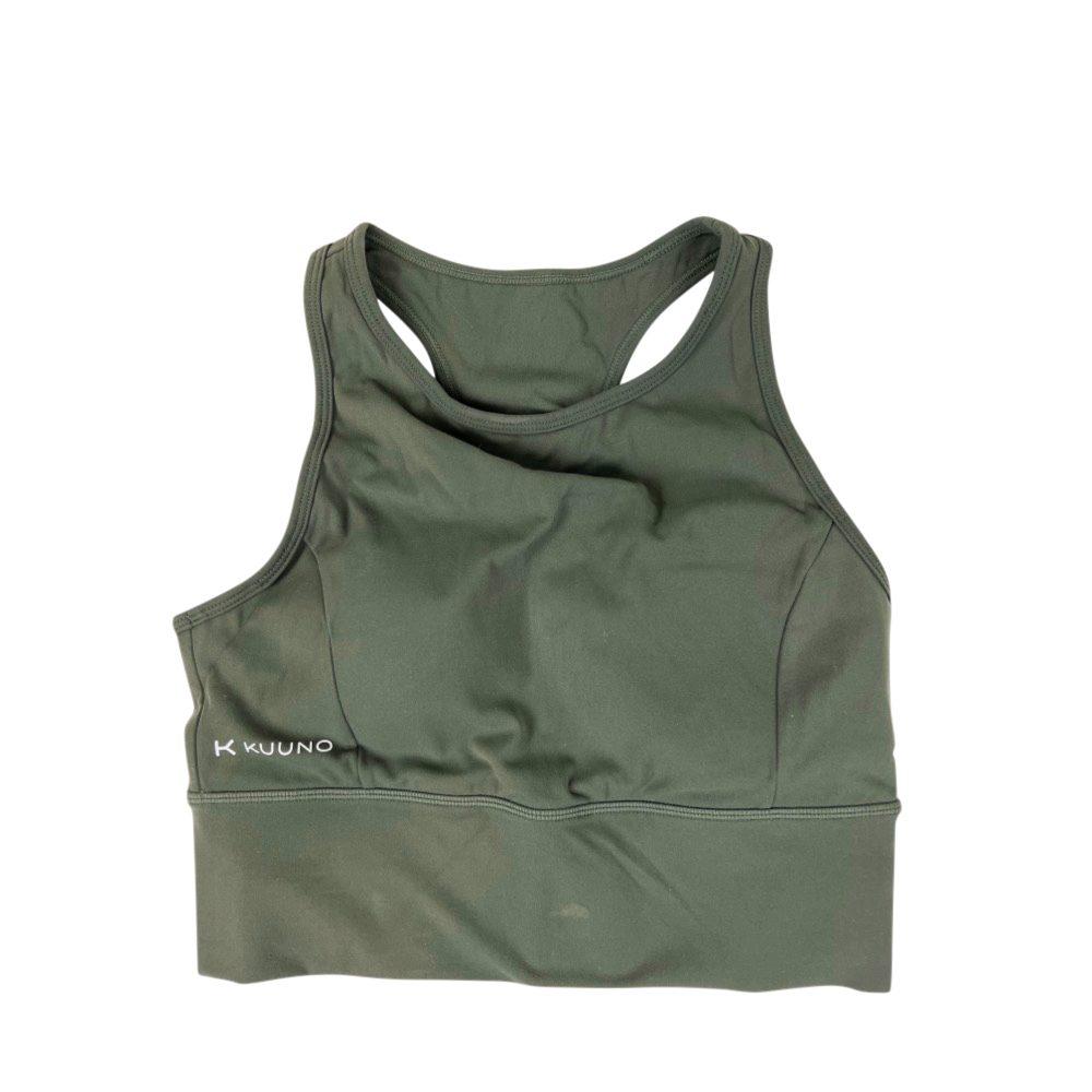 Sportbustier Forest Green Oliv Gr. S