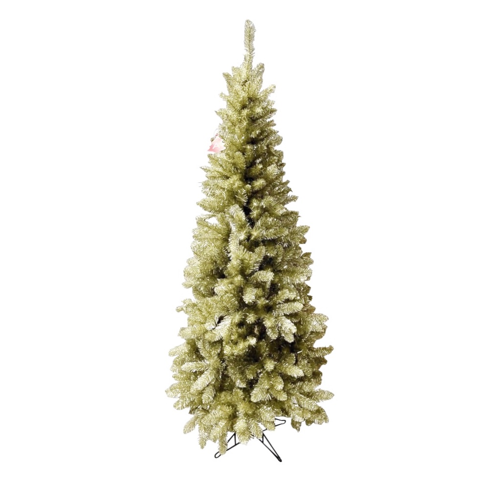 Künstlicher Weihnachtsbaum Colchester Ø 84 x H 185 Champagner
