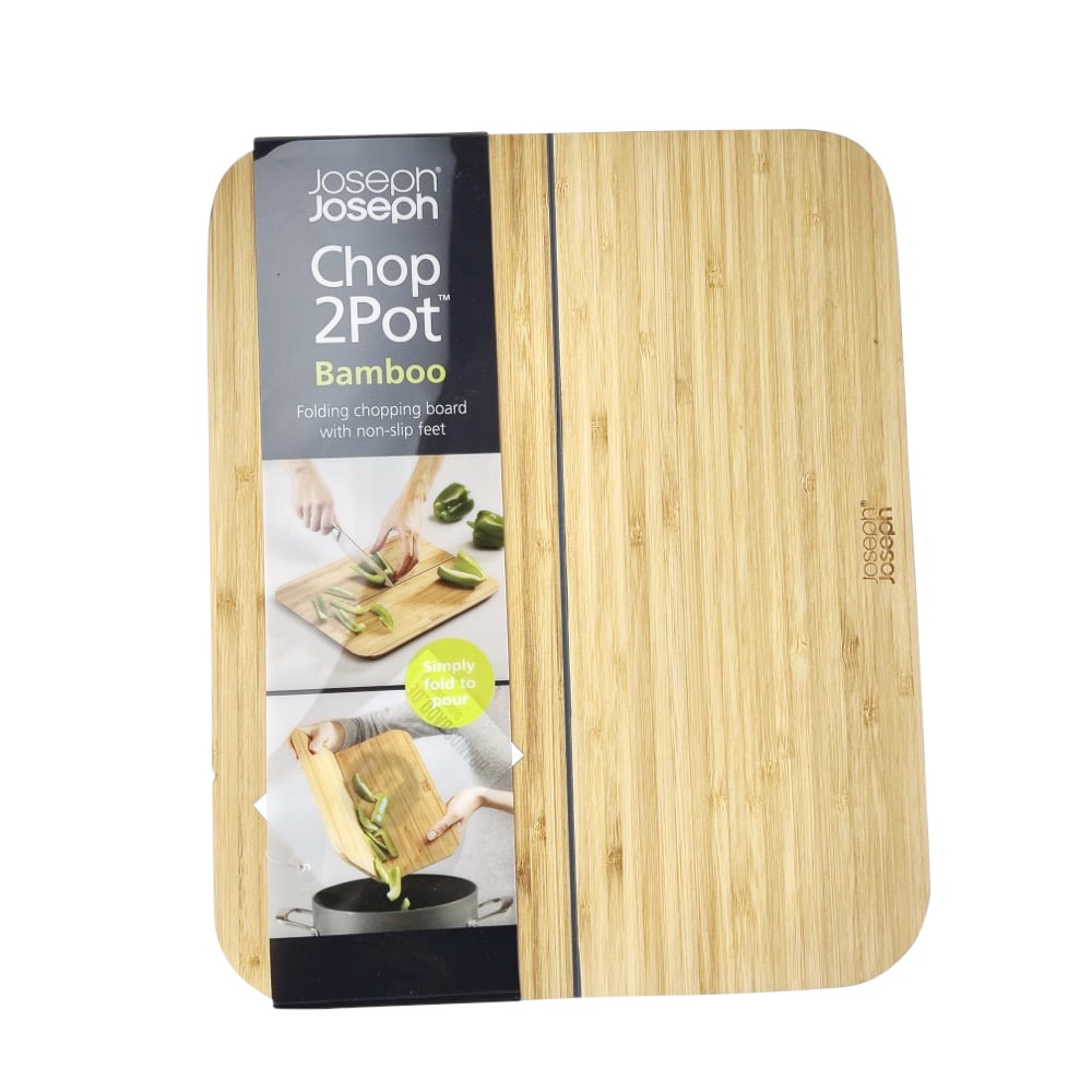 Faltbares Schneidebrett Chop2Pot Bambus Silikon