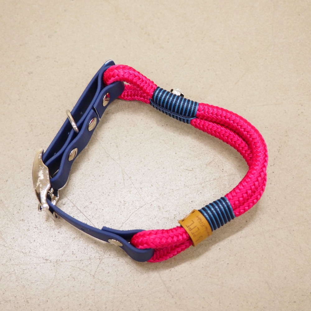 Handgefertigtes Hundehalsband Dreamcatcher Straight L 33-40 cm