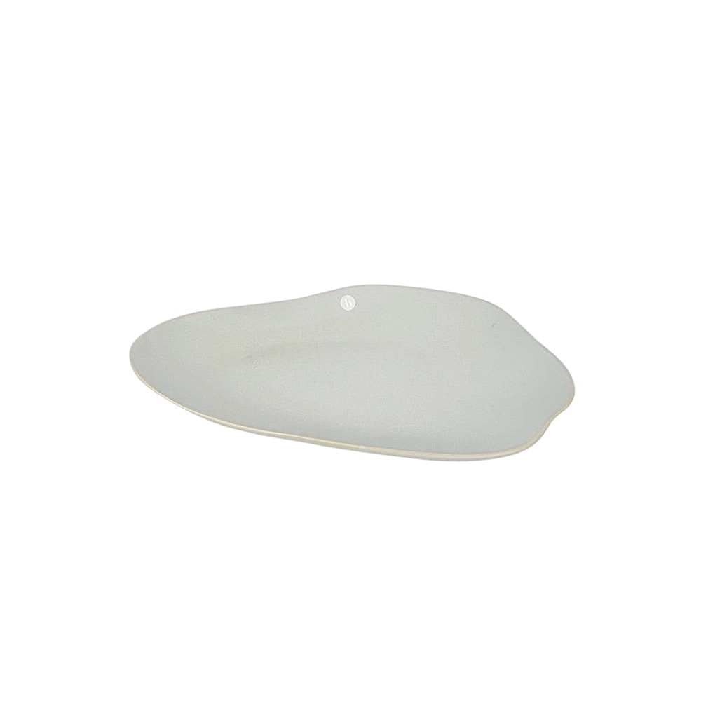 Steingut-Servierplatte Limfjord organisch 24 x 15 cm
