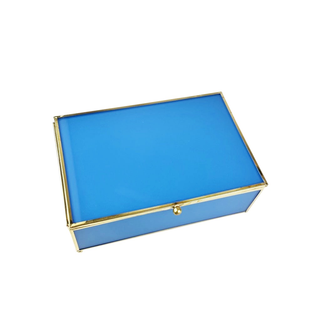 Aufbewahrungsbox-Set Neomi Orange Blau