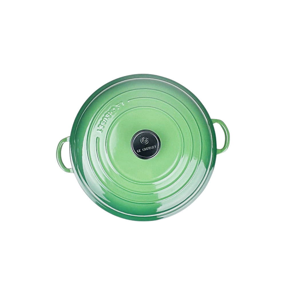 Gusseisen-Bräter Gourmet Profitopf Bamboo Green 3.5L