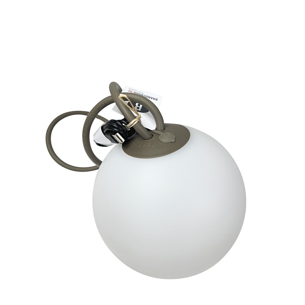 Mobile Dimmbare Hängelampe Bolleke taupe ca. D 20 cm