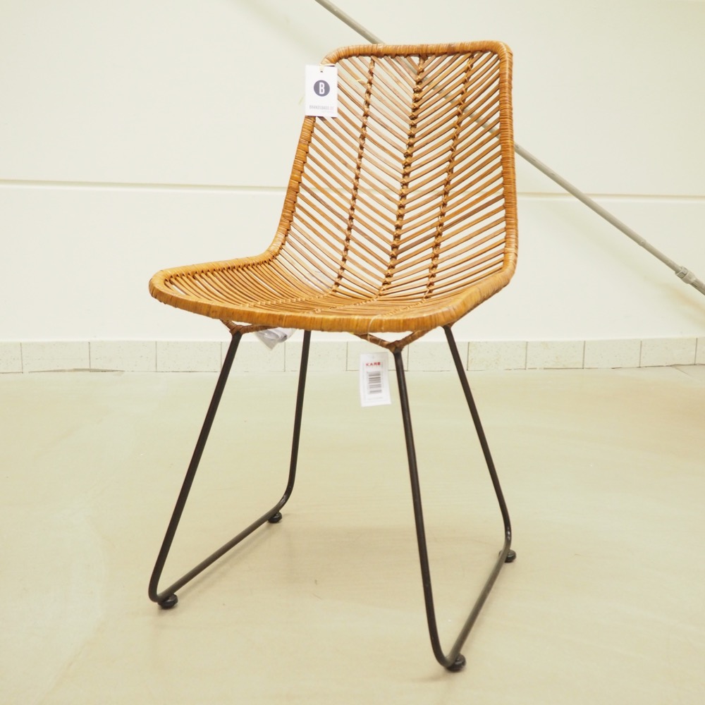 Design-Rattan-Stuhl Ko Lanta natur B 44 x H 85 cm