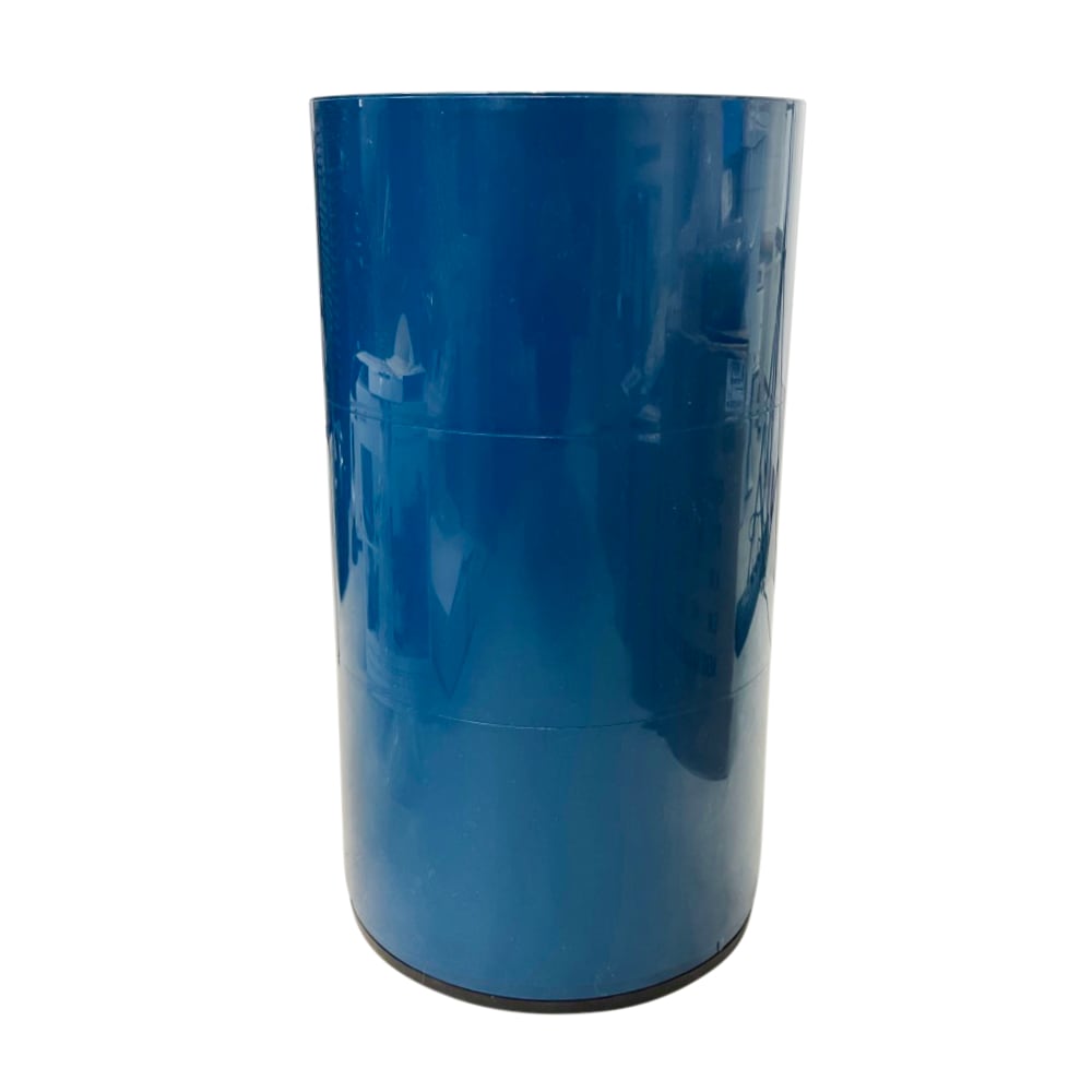Container Componibili blau glänzend Ø 32 cm, H 59 cm