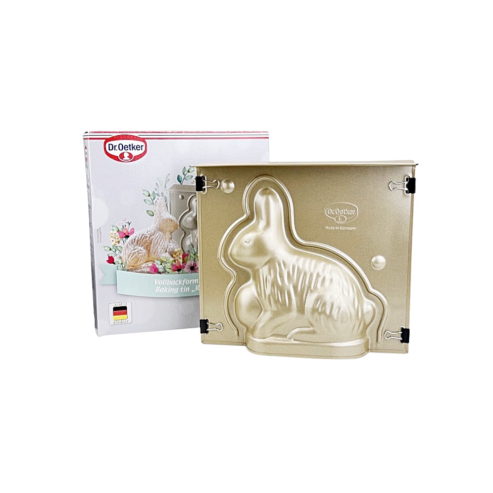 3D-Backform Hase 6-teilig Stahlblech