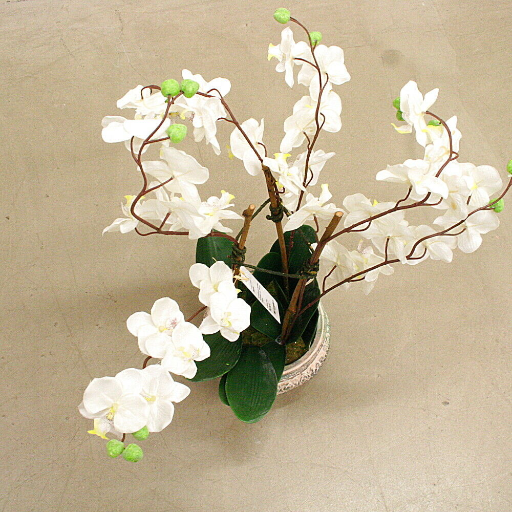 Kunstpflanze Orchidee Kunststoff ca. H 58 cm
