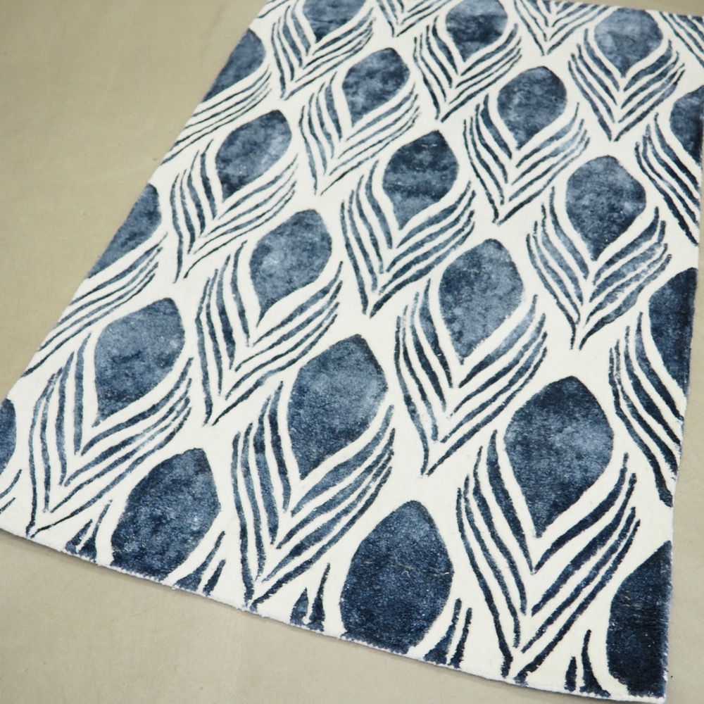 Teppich Pfauenauge ca. 180x120cm Maritim