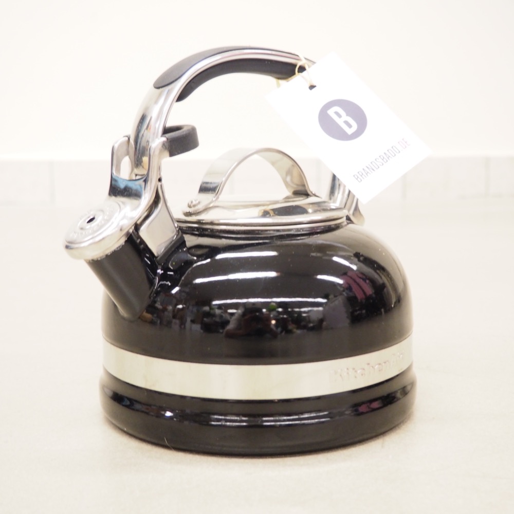 Wasserkessel Onyx Schwarz Wasserkocher Retro-Design 1,9 L