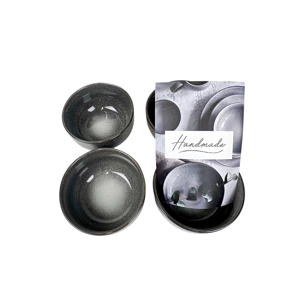 4x Schale klein Cliff Set Steingut mikrowellengeeignet