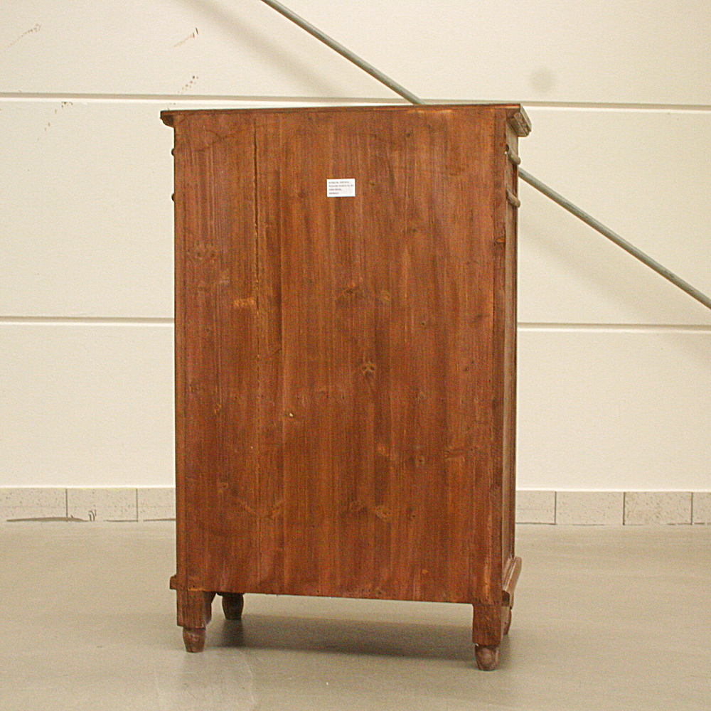Schrank Luis Gingar B65xT32xH100 cm verziertes Holz