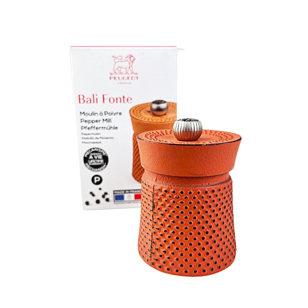 Gusseisen-Pfeffermühle Bali rostfarben