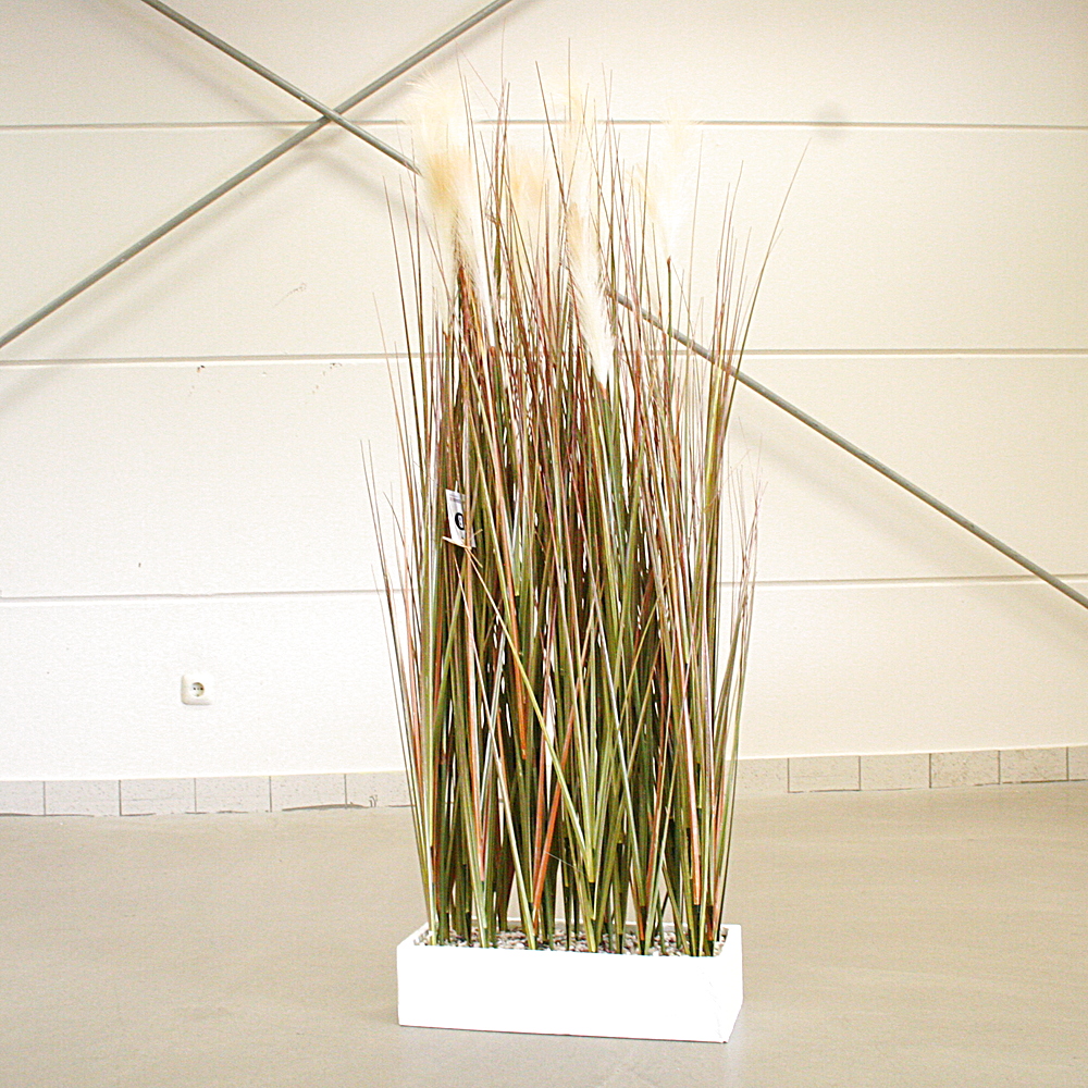 Kunstpflanze Raumtrenner-Gras Raumteiler Höhe ca. 153 cm